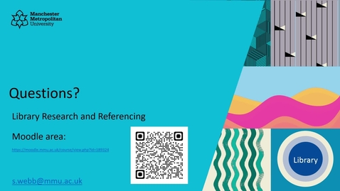 Thumbnail for An introduction to finding academic sources for your assignments: part 2