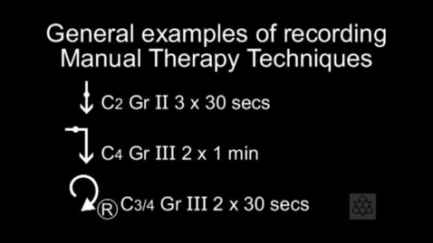 Thumbnail for Recording Manual Therapy Techniques