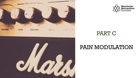 Thumbnail for Lecture B - Pain - Part C