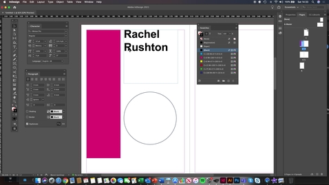 Thumbnail for Adobe Indesign advanced text
