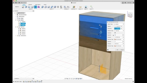 Thumbnail for Parametric modelling in Fusion 360
