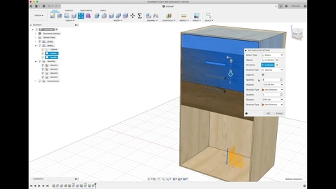 Thumbnail for entry Parametric modelling in Fusion 360