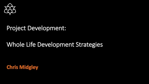Thumbnail for entry Whole Life Development Strategies