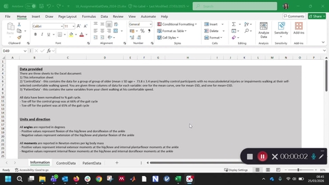 Thumbnail for Clinical Biomechanics Client Report: Gait data walk-through