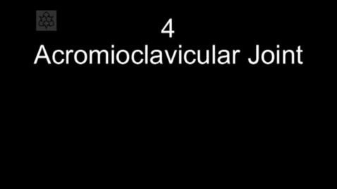 Thumbnail for Manual Therapy Upper Quadrant Acromioclavicular Joint 4a AP and PA