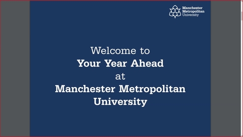 Thumbnail for entry 2nd year students - Your Year Ahead