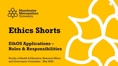 Thumbnail for 8. Ethics Shorts - Roles &amp; Responsibilities (May 2025)