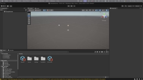 Thumbnail for New project and adding XR plug-in management