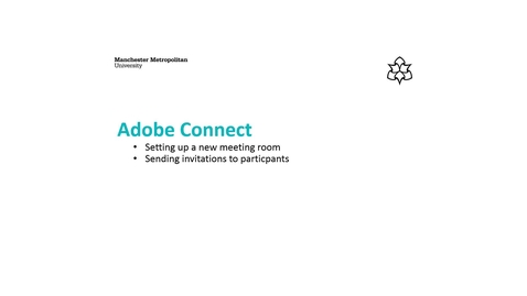 Thumbnail for entry Setting up Adobe Connect Meeting Rooms