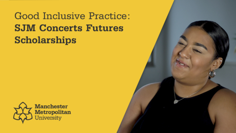 Thumbnail for entry Good Inclusive Practice: SJM Concerts Futures Scholarships