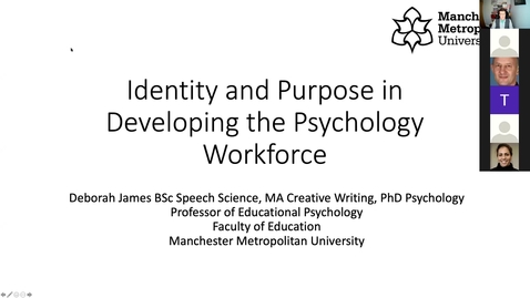 Thumbnail for Aspiring Psychologists: Educational Psychology and the Covid-19 Pandemic (04.11.2020)