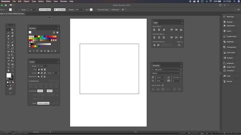 Thumbnail for Adobe illustrator using colour 