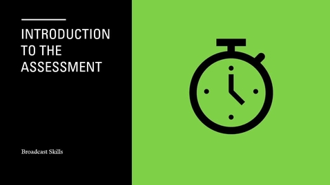 Thumbnail for Assessment video