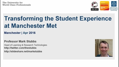 Thumbnail for Transforming the Student Experience at Manchester Met