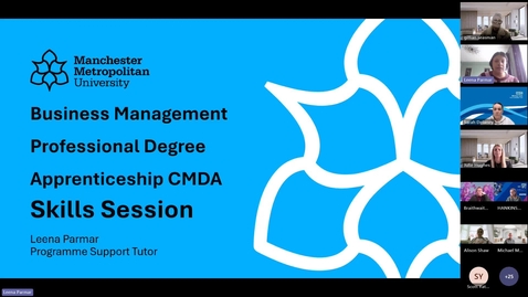 Thumbnail for Understanding the leader and manager role in organisations - Manchester Group-20260518_093729-Meeting Recording