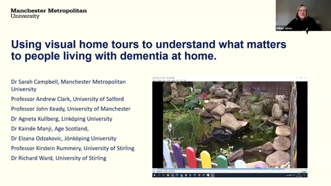 Thumbnail for entry visual home tours to understand what matters to people living with dementia at home