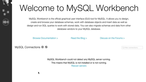 Thumbnail for Setting Up a Mysql Connection to MMU