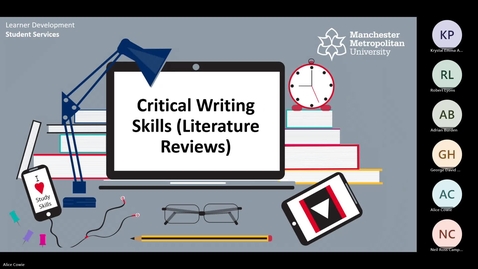 Thumbnail for entry DL RS-Project - Writing Skills for Literature Review - 011123