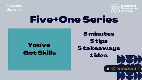 Thumbnail for entry five+one Series | You've Got Skills