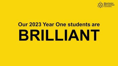 Thumbnail for PGCE Year 1 Appreciation