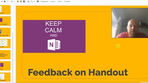 Thumbnail for Distribute Document to a Remote Class for Comment and Feedback using Class Notebook