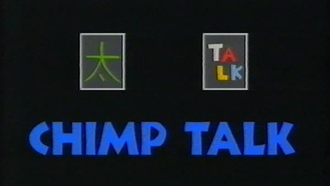 Thumbnail for entry Horizon: Chimp Talk (BBC2, 21 June 1993)