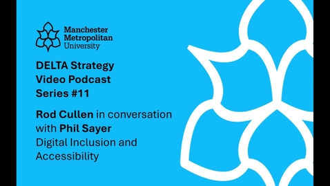 Thumbnail for DELTA Video Podcast #10 - Phil Sayer