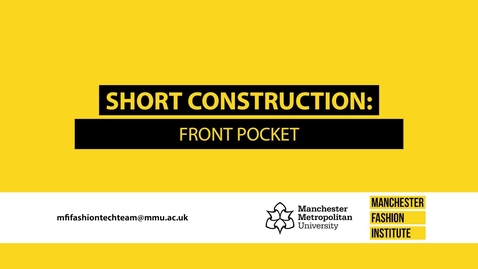 Thumbnail for Short Construction Front Pocket
