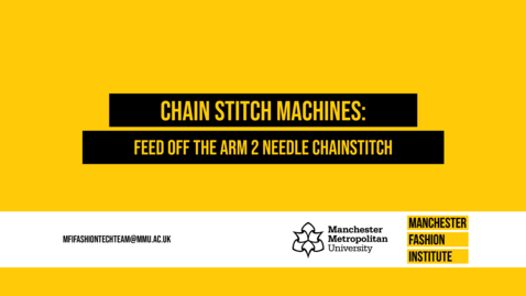 Thumbnail for Brother (Lapseam) Feed Off the Arm 2-Needle Chainstitch Machine