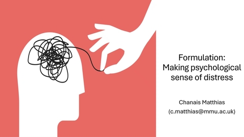 Thumbnail for Formulation: Making Sense of Psychological Distress