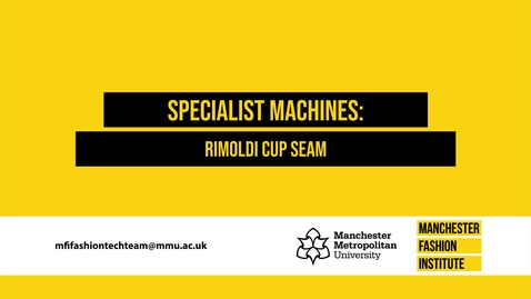 Thumbnail for Rimoldi Cup Seam