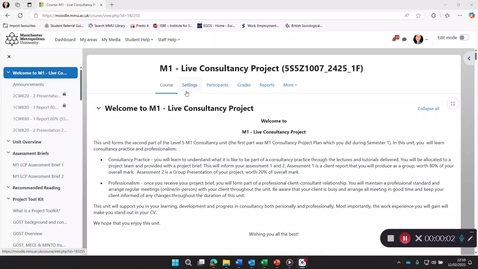Thumbnail for M1 Live Consultancy Project  (LCP) (20224-2025)