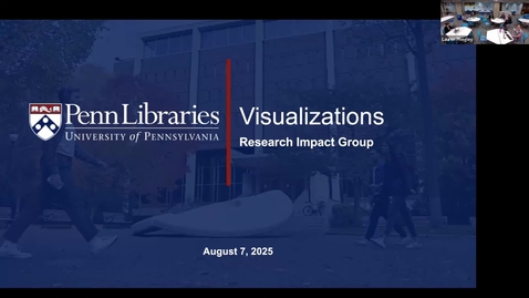 Thumbnail for Visualizing Research Metrics Event