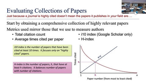 Thumbnail for Bibliometric Measures Workshop