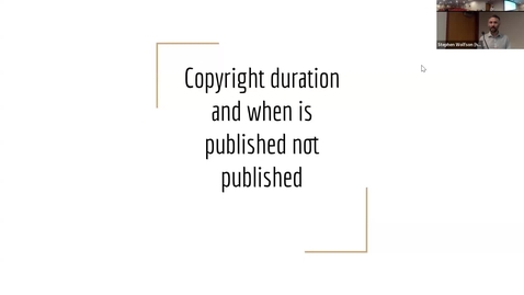 Thumbnail for  When does that copyright expire? How to determine copyright duration for creative works. 