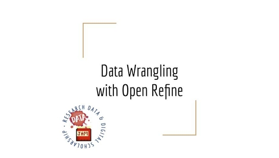 Data Wrangling with Open Refine