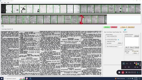 Thumbnail for entry Advanced  Scanning Controls