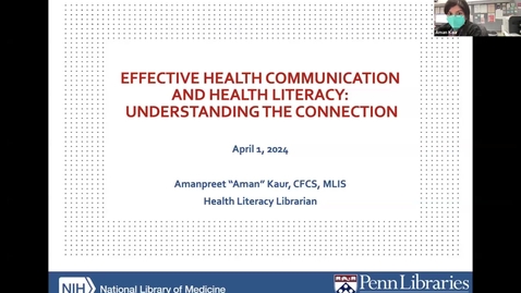 Thumbnail for entry Effective Health Communication and Health Literacy: Understanding the Connection