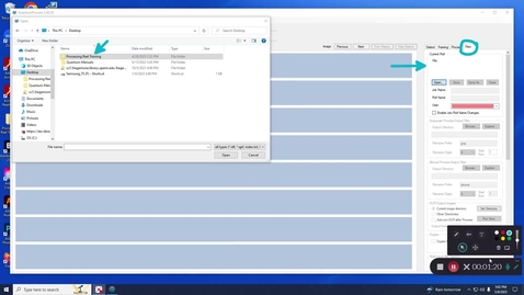 Thumbnail for Open and Save Files