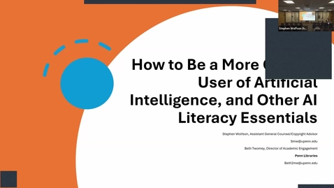 Thumbnail for How to be a more critical user of artificial intelligence and other AI literacy essentials