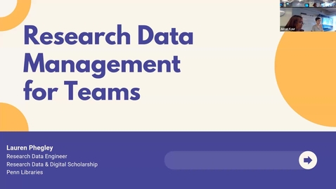 Thumbnail for Research Data Management for Teams