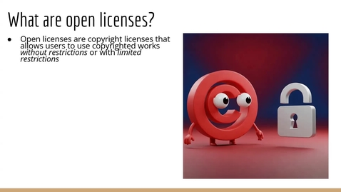 Thumbnail for How do Creative Commons licenses work?