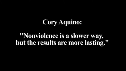 Thumbnail for Corey Aquino - Reading and Nonviolence During her Husband's Imprisonment