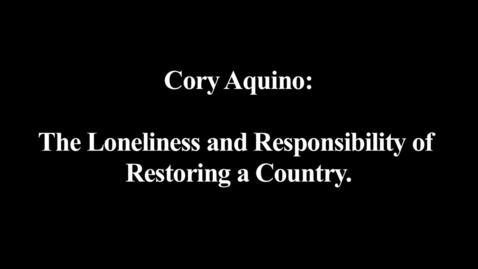 Thumbnail for Corey Aquino - Challenges of Restoration