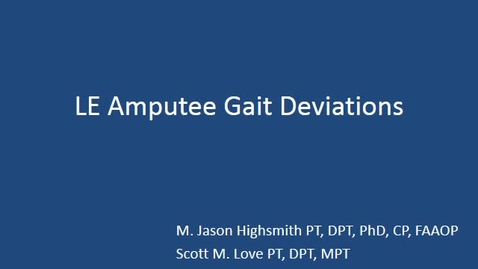 Thumbnail for PHT5525c_u8_l2_LE amputee Gait Deviations