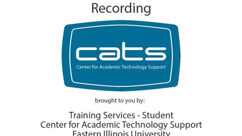 Thumbnail for D2L ePortfolio - Create Audio Recording