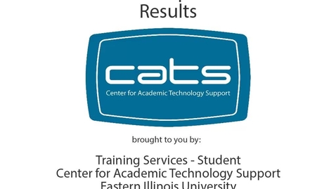 Thumbnail for D2L ePortfolio - Import Course Results