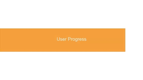 Thumbnail for entry D2L User Progress