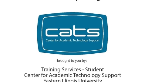 Thumbnail for D2L ePortfolio - Completing a Form