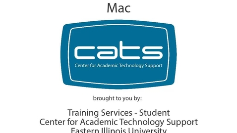 Thumbnail for D2L Online Rooms - First Time User (Mac)